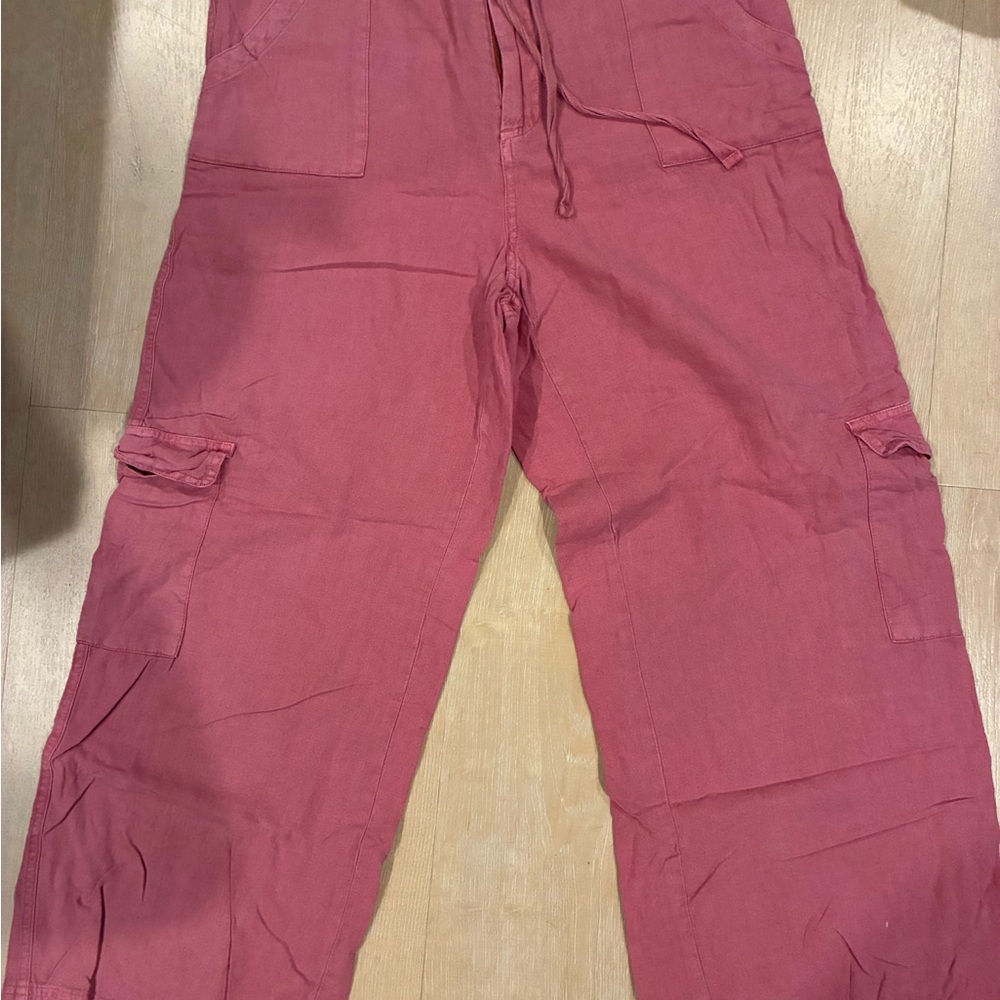 Pink Cargo Pants